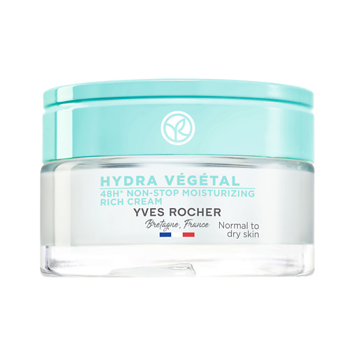 YVES ROCHER Насыщенный крем «Интенсивное увлажнение 48ч» – для нормальной и сухой кожи 50 #1