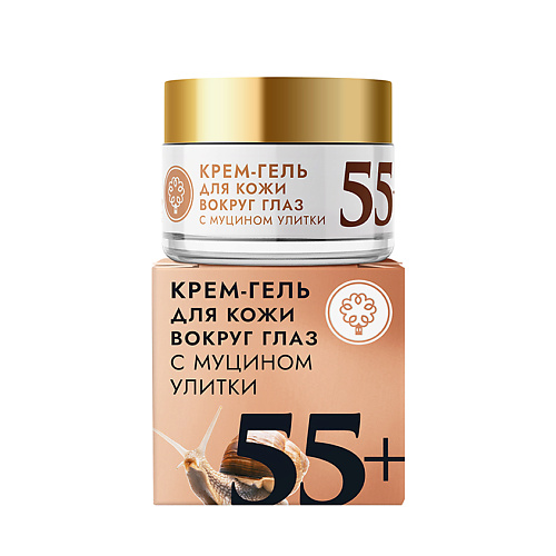 ДОМ ПРИРОДЫ КРЫМСКАЯ МАНУФАКТУРА Гель для кожи вокруг глаз с муцином улитки 55+ 15 #1