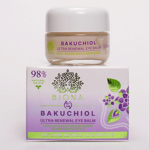 BIONA BAKUCHIOL  ULTRA RENEVAL EYE BALM Крем для восстановления кожи вокруг глаз 15 #1
