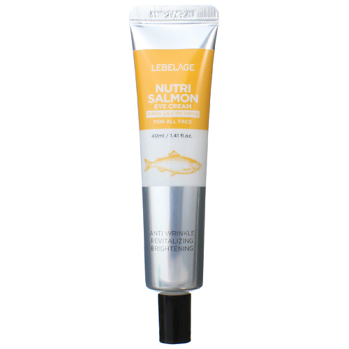 LEBELAGE Крем для глаз (век) с маслом Лососевых рыб Питательный Eye Cream Nutri Salmon 40 #1