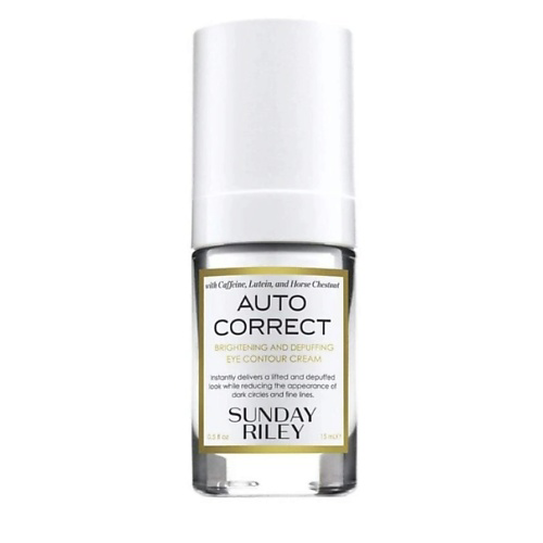 SUNDAY RILEY Увлажняющий крем для глаз Autocorrect Brightening and Depuffing Eye Contour Cream 15 #1