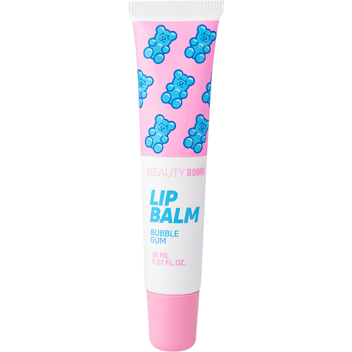 BEAUTY BOMB Бальзам для губ Lip Balm Hempt Bubble Gum #1