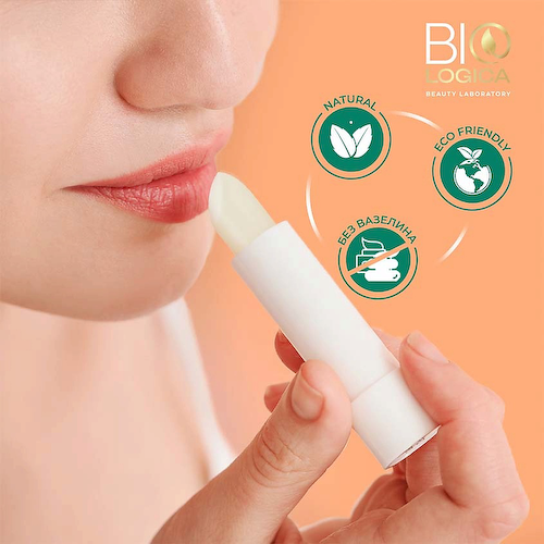 BIOLOGICA Бальзам для губ Peach Mallow #1