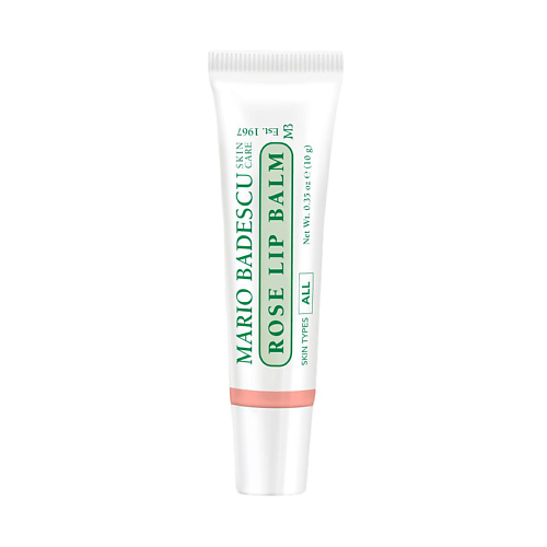 MARIO BADESCU Бальзам для губ с розой Lip Balm #1