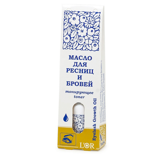 DNC Масло для ресниц и бровей тонирующее L'Or Eyelash Growth Oil 15 #1