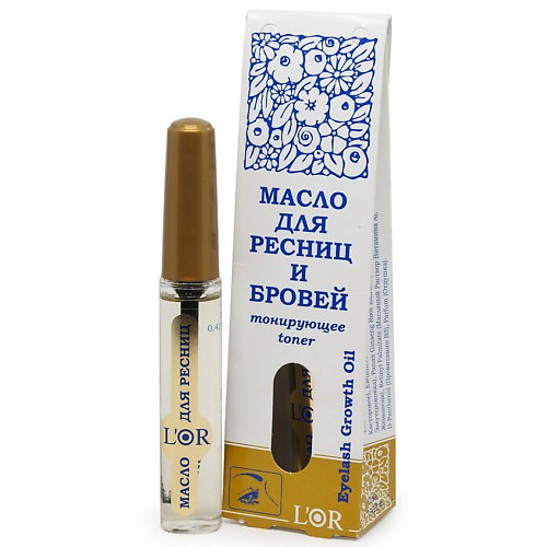 DNC Масло для ресниц и бровей тонирующее L'Or Eyelash Growth Oil 12 #1
