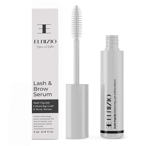 ELNIZIO Сыворотка для роста ресниц и бровей с мульти пептидами Lash&Brow Serum 4 #1