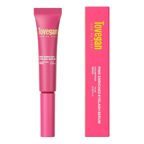 TOVEGAN Обогащенная сыворотка для ресниц и бровей TOVEGAN Pink Enriched Eyelash 10 #1
