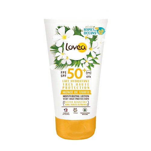 LOVEA Лосьон для тела увлажняющий с SPF 50 Moisturizing Lotion Very High Protection 150 #1