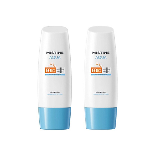 MISTINE Солнцезащитный лосьон Small Blue Hat Height Multiplier SPF50+ 140 #1