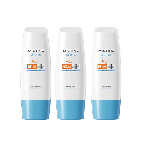 MISTINE Солнцезащитный лосьон Small Blue Hat Height Multiplier SPF50+ 210 #1