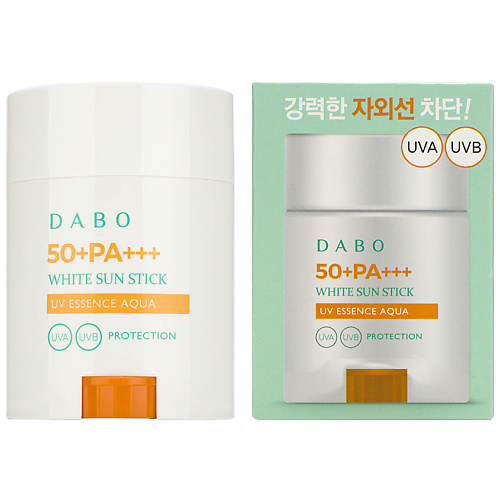 DABO Стик для лица солнцезащитный SPF50+ PA+++ White Sun Stick #1