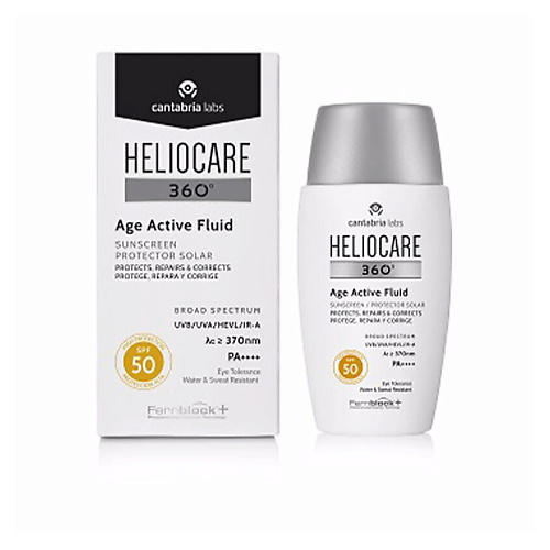 HELIOCARE Увлажняющий солнцезащитный флюид для лица 360° Fluid SPF50 50 #1