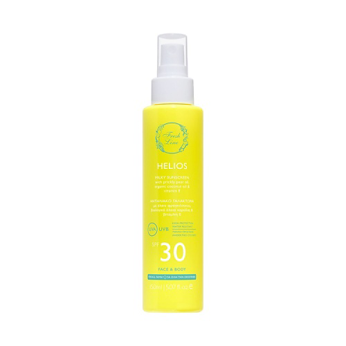 FRESH LINE Молочко солнцезащитное SPF 30 Helios Milky Suncreen Face & Body 150 #1