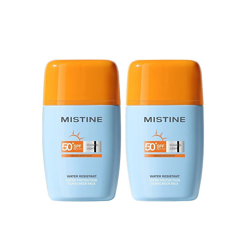 MISTINE Солнцезащитное молочко ULTRA PROTECTION CLEAR&LIGHT SPF50+ 80 #1