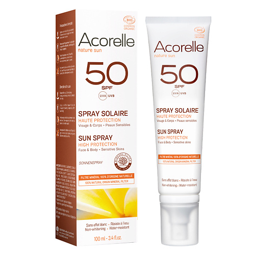 ACORELLE Солнцезащитный спрей  SPF 50 100 #1