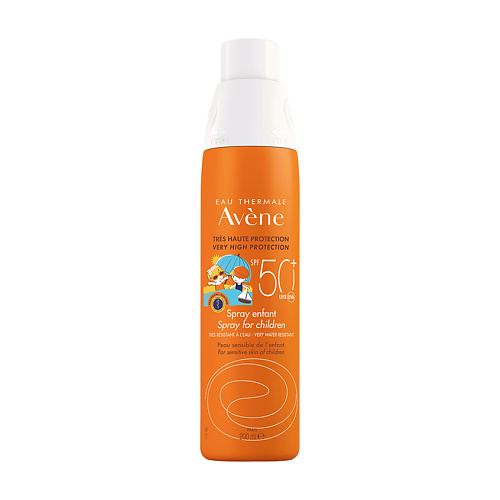 AVENE Детский солнцезащитный спрей SPF 50+ для чувствительной кожи Very High Protection Spray For Children 200 #1