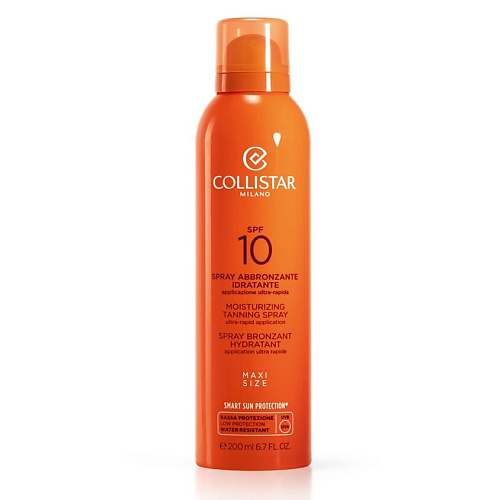 COLLISTAR Спрей для загара увлажняющий SPF10 Moisturizing Tanning Spray 200 #1