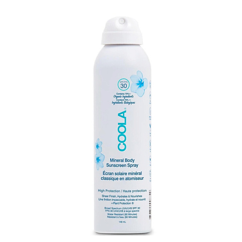 COOLA Солнцезащитный спрей для тела Mineral Body Sunscreen Spray SPF 30 148 #1