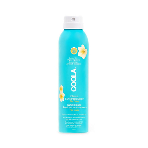 COOLA Солнцезащитный спрей для тела Classic Sunscreen Spray Pina Colada SPF 30 177 #1