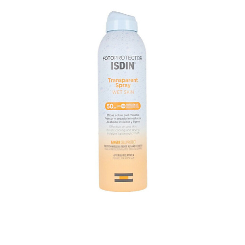 ISDIN Солнцезащитный спрей Fotoprotector Wet Skin Transparent Spray 50+ 250 #1
