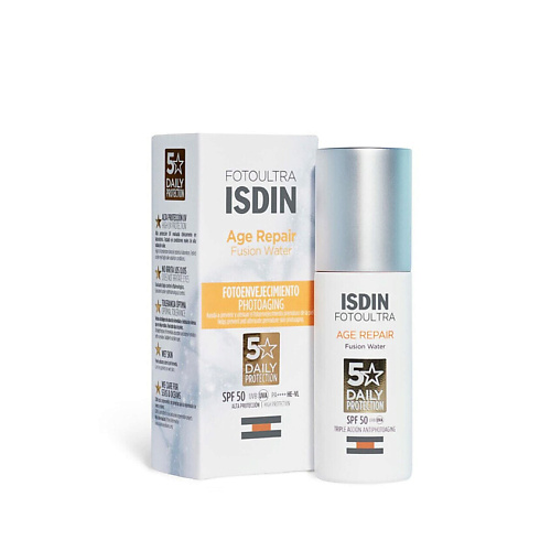 ISDIN Средство для защиты от солнца для лица Fusion Water Magic Glow Spf 50 #1