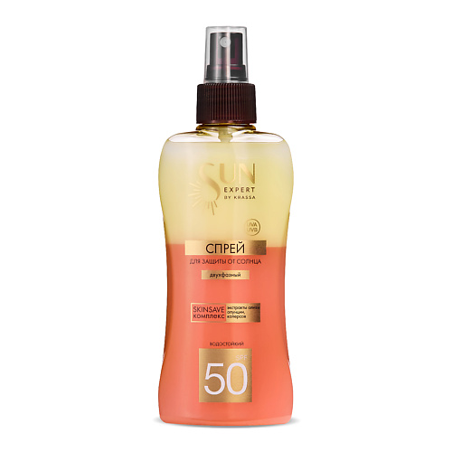 KRASSA Спрей для защиты от солнца SPF 50 Двухфазный 180 #1