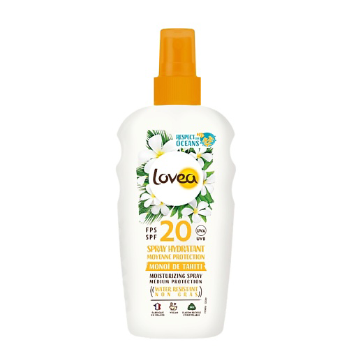 LOVEA Спрей для тела увлажняющий с SPF 20 Moisturizing Spray Medium Protection 150 #1
