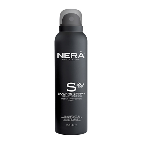 NERA PANTELLERIA Спрей для тела солнцезащитный SPF 20 Solare Spray Media Protezione 150 #1