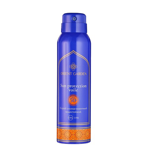 ORIENT GARDEN Спрей солнцезащитный водостойкий SPF 50+ Sun Protection Voile 150 #1