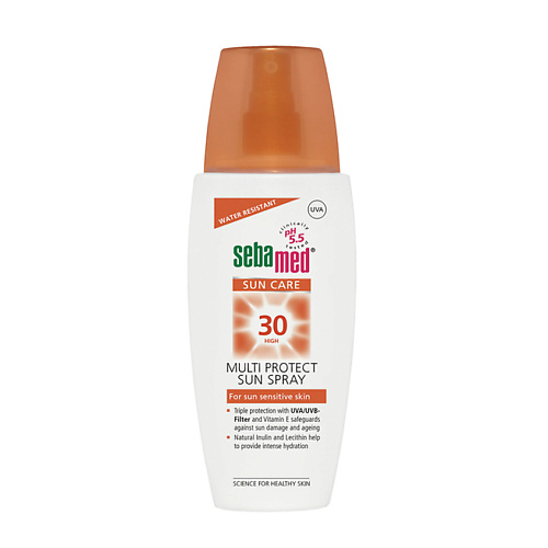 SEBAMED Спрей солнцезащитный SPF 30 с витамином Е для чувствительной кожи Multi Protect Sun Spray 150 #1