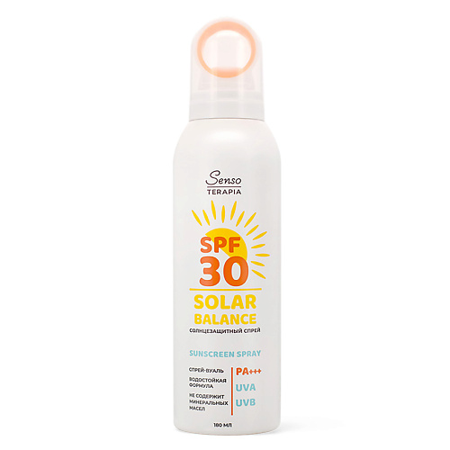 SENSOTERAPIA Солнцезащитный спрей для тела Solar Balance SPF30 PA+++ 180 #1