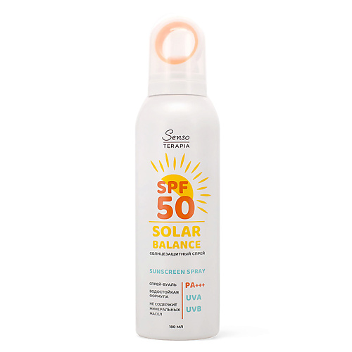 SENSOTERAPIA Солнцезащитный спрей для тела Solar Balance SPF50 PA+++ #1