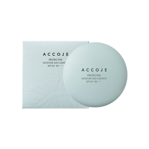 ACCOJE Солнцезащитный увлажняющий кушон SPF50 Protective Moisture Sun Cushion 17 #1