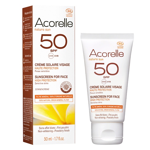 ACORELLE Солнцезащитный крем для лица  SPF 50 50 #1