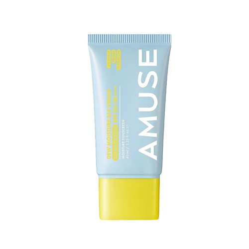 AMUSE Крем для лица солнцезащитный увлажняющий SPF 50+ PA++++ Dew Moisture 365 Vegan Sunscreen 40 #1
