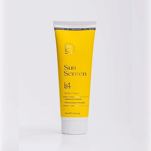 B4 Солнцезащитный крем для тела с SPF50 125 #1