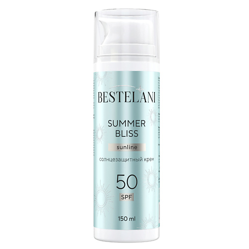 BESTELANI Солнцезащитный крем для тела водостойкий, 50 spf Summer Bliss 150 #1
