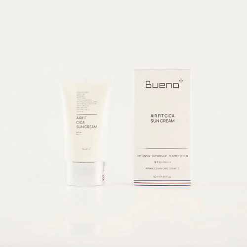 BUENO Солнцезащитный крем с центеллой Airfit cica sun cream 50 #1