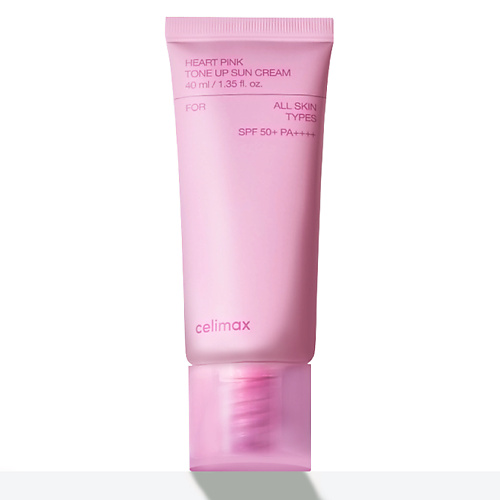CELIMAX Солнцезащитный крем для сияния кожи Heart Pink Tone Up Sun Cream SPF50 40 #1