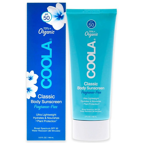 COOLA Cолнцезащитный крем для тела без запаха Classic Body Sunscreen 148 #1