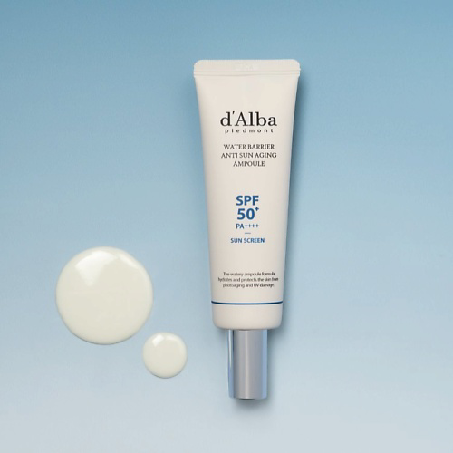 D`ALBA Солнцезащитный крем Water Barrier Anti Sun Aging Ampoule 50 #1