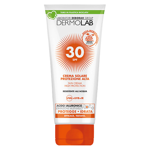 DEBORAH DERMOLAB Cолнцезащитный крем для лица и тела Sun Cream High Protection Spf 30 200 #1
