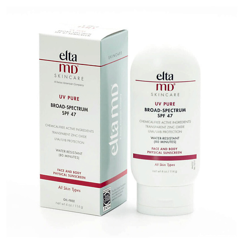 ELTA MD Солнцезащитный крем для лица и тела UV Pure Broad-Spectrum SPF 47 114 #1