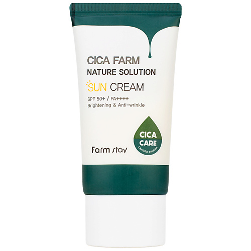 FARMSTAY Крем для лица солнцезащитный Cica Farm Nature Solution Eye Cream SPF50+  PA++++ 50 #1