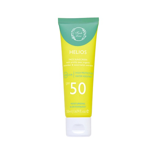 FRESH LINE Крем для лица солнцезащитный SPF 50 Helios Face Sunscreen 50 #1