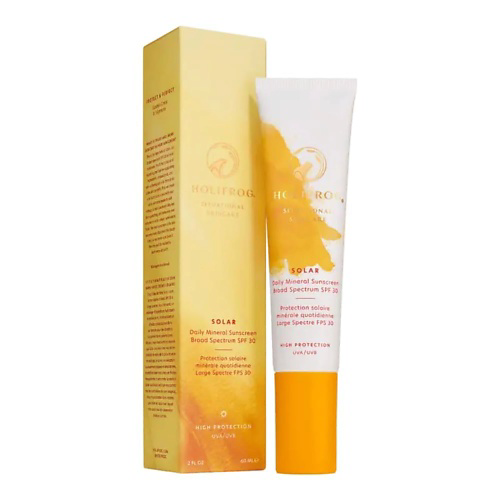 HOLIFROG Солнцезащитный крем для лица  SOLAR Daily Mineral Sunscreen Mineral SPF 30 60 #1