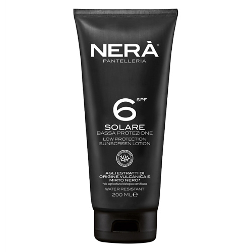 NERA PANTELLERIA Крем для тела солнцезащитный SPF 6 Solare Bassa Protezione 200 #1
