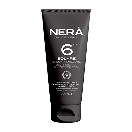 NERA PANTELLERIA Крем для тела солнцезащитный SPF 6 Solare Bassa Protezione 100 #1