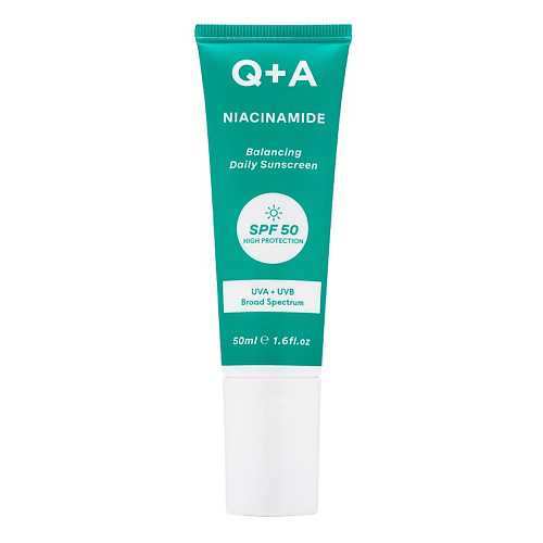 Q+A Солнцезащитный крем для лица Niacinamide SPF50 50 #1